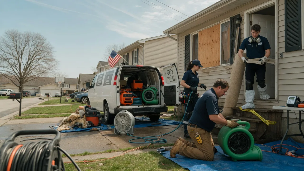 Water Damage Restoration in Taylors, SC near me